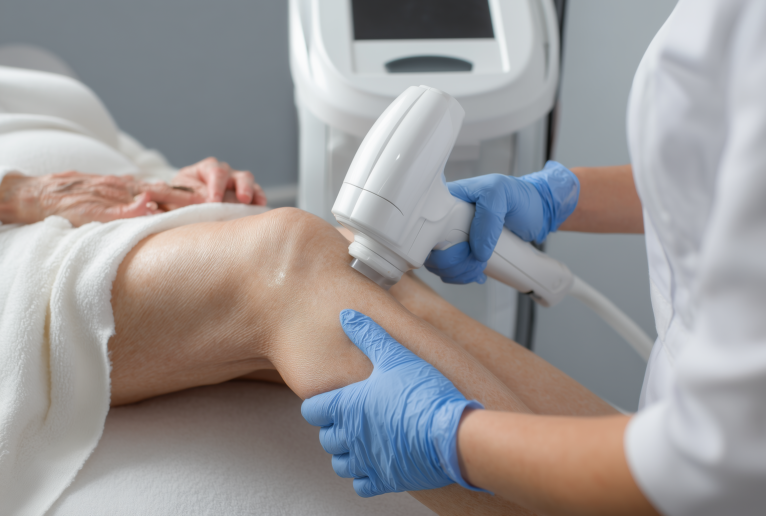 Profesional de salud en capacitación dermatológica.